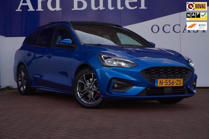 Ford Focus Wagon 1.5 EcoBlue ST Line X Business +vitrual+Pan, Auto's, Ford, Bedrijf, Te koop, Focus, ABS, Achteruitrijcamera, Airbags