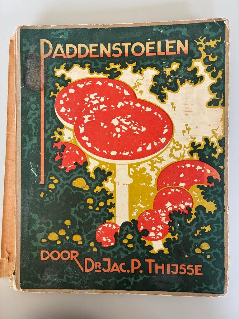 Paddenstoelen - Dr. Jac. P. Thijsse (1929) - Harde kaft, Boeken, Overige Boeken, Gelezen, Ophalen of Verzenden