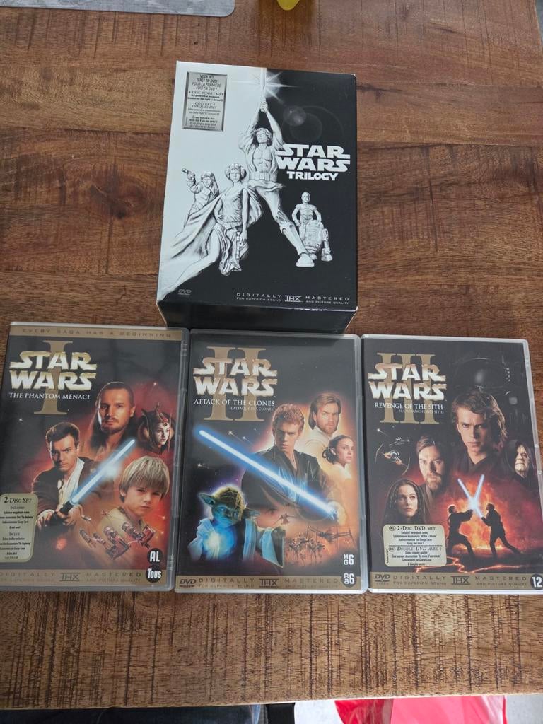 Star wars 1 tm 6 dvds, Vanaf 12 jaar, Ophalen of Verzenden, Zo goed als nieuw