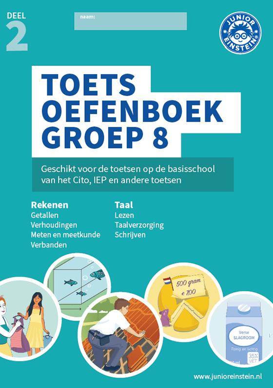 Citotoets oefenboek deel 2 (groep 8), Ophalen, Zo goed als nieuw, Overige niveaus, Nederlands