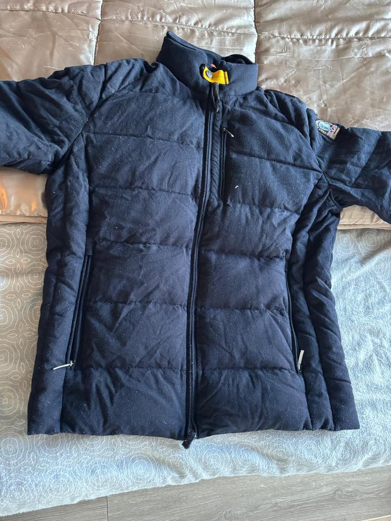 Parajumper tussen jas, Ophalen of Verzenden, Zo goed als nieuw, Blauw