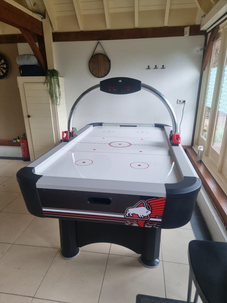 Te koop: Airhockeytafel (zo goed als nieuw!), Hobby en Vrije tijd, Ophalen, Zo goed als nieuw