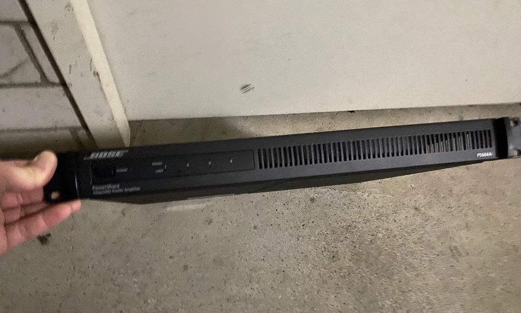 Bose Professional geluidsset 402 en ps604a, Audio, Tv en Foto, Luidsprekers, Gebruikt, Ophalen of Verzenden, Bose, 120 watt of meer