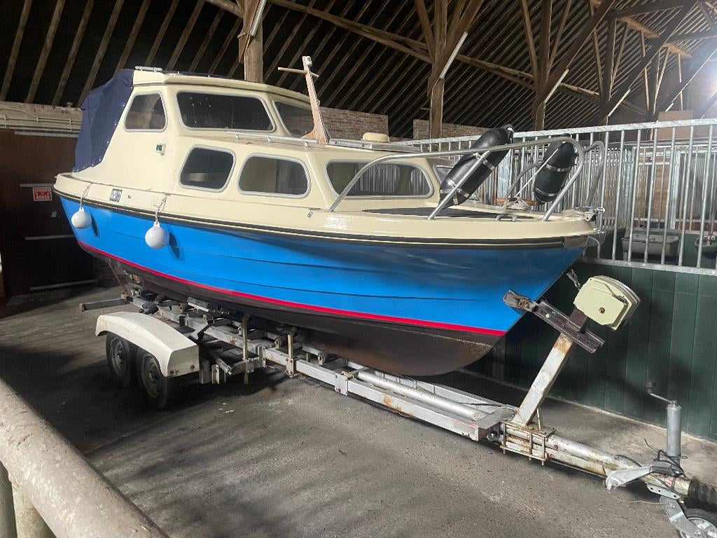 Myra 22 Nordfjord, Ophalen, 10 tot 30 pk, Binnenboordmotor, 6 meter of meer