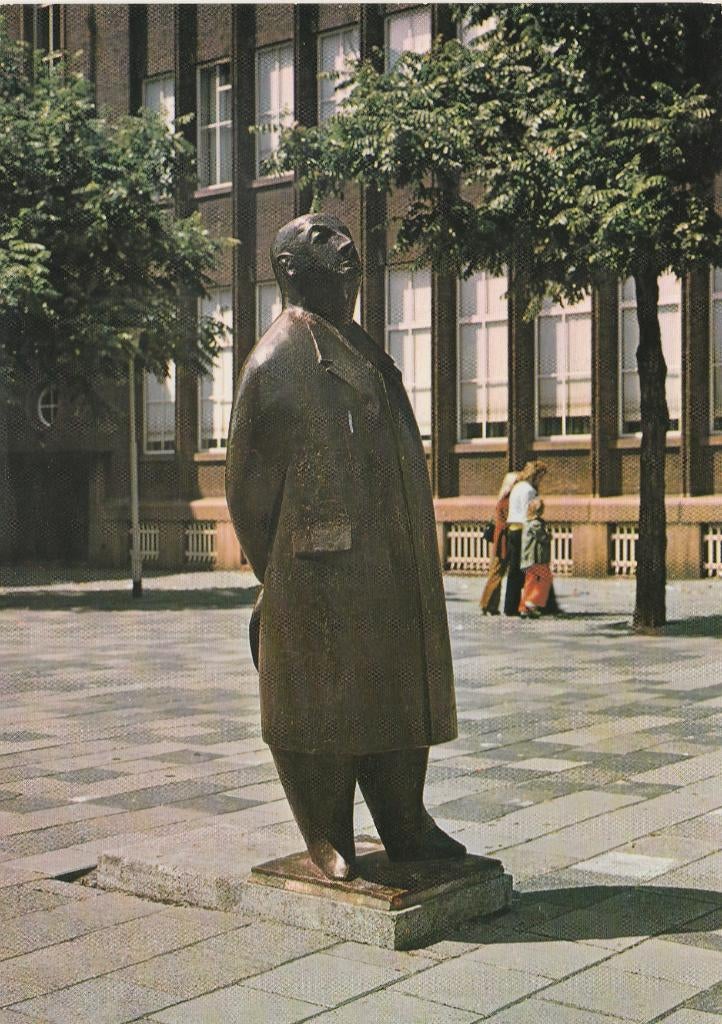 ROTTERDAM Monument M. Jacques, Verzenden, 1980 tot heden, Gelopen, Zuid-Holland
