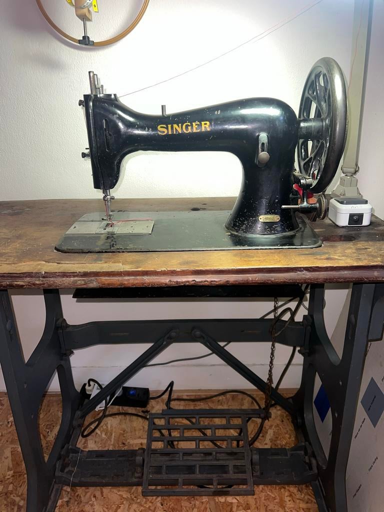 Singer 45K58 Industriële Naaimachine - Leerbewerking 45k, Hobby en Vrije tijd, Naaimachines en Toebehoren, Ophalen, Gebruikt, Singer