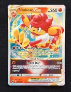 Pokémon Simisear VSTAR 023/159 Crown Zenith, Ophalen of Verzenden, Zo goed als nieuw, Losse kaart, Foil