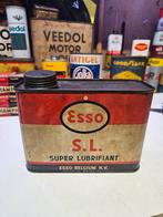 Esso olieblik Super Lubricant olieblik Esso SL, Ophalen of Verzenden, Gebruikt, Overige