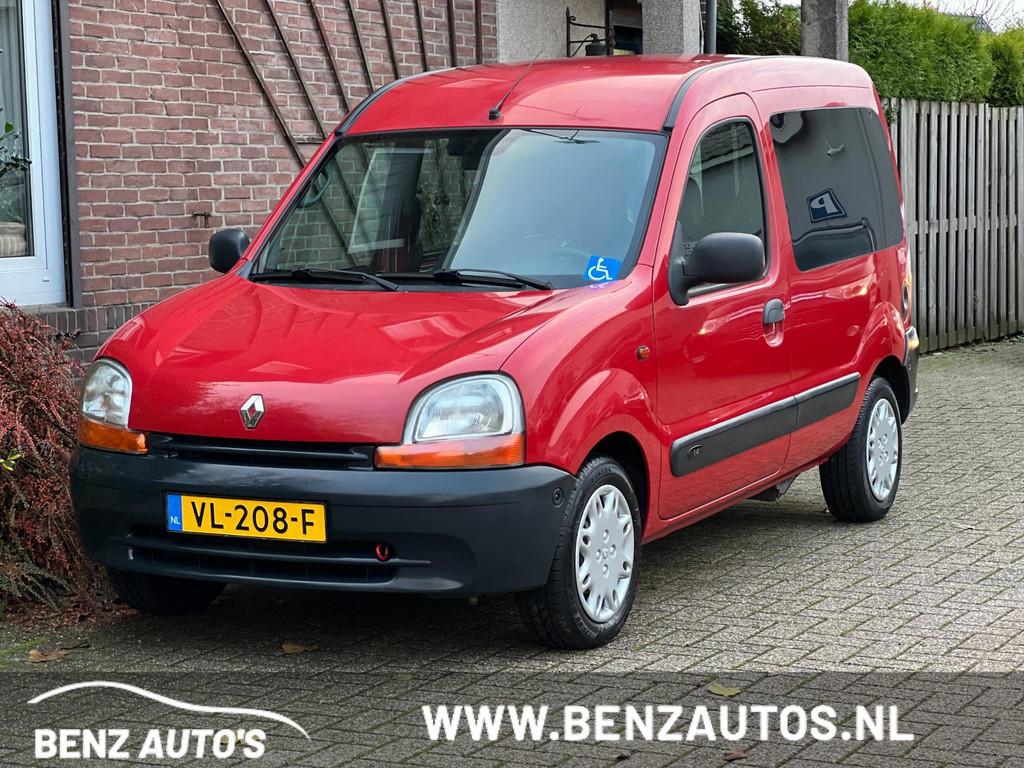Renault Kangoo 1.4 Automaat/Invalide/Mindervalide/Rolstoel/K, Auto's, Bestelauto's, Bedrijf, Te koop, Centrale vergrendeling, Startonderbreker
