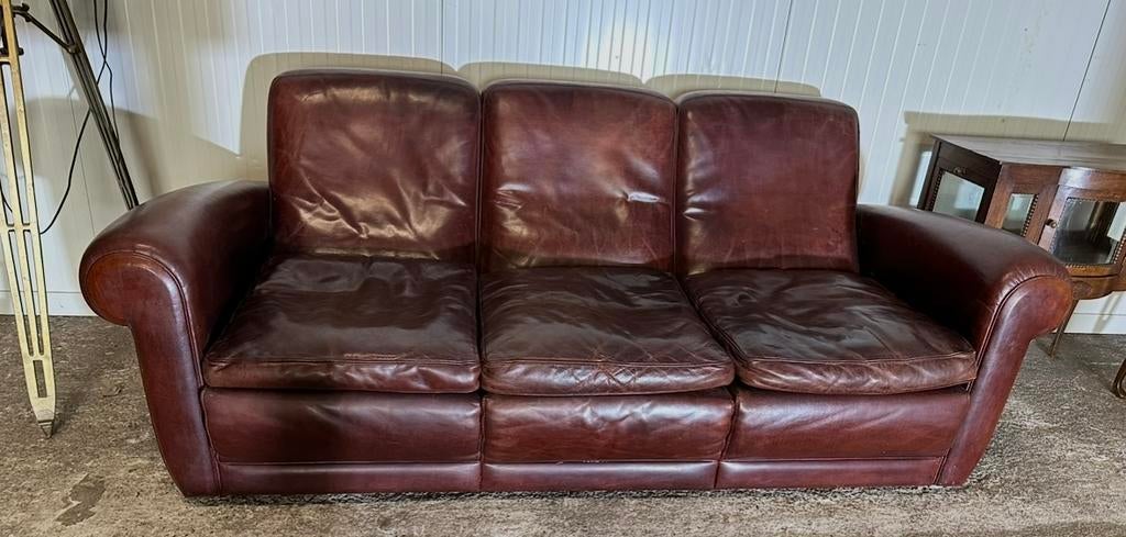 Exclusieve Baxter Mickey 3 zits bank., Ophalen, ., Driepersoons, Rechte bank