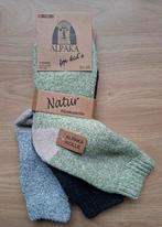 3 Paar Thermo Alpaka Wollen Sokken Maat 32-35 (Kind), Jongen of Meisje, Nieuw, Ophalen of Verzenden, Alpaka