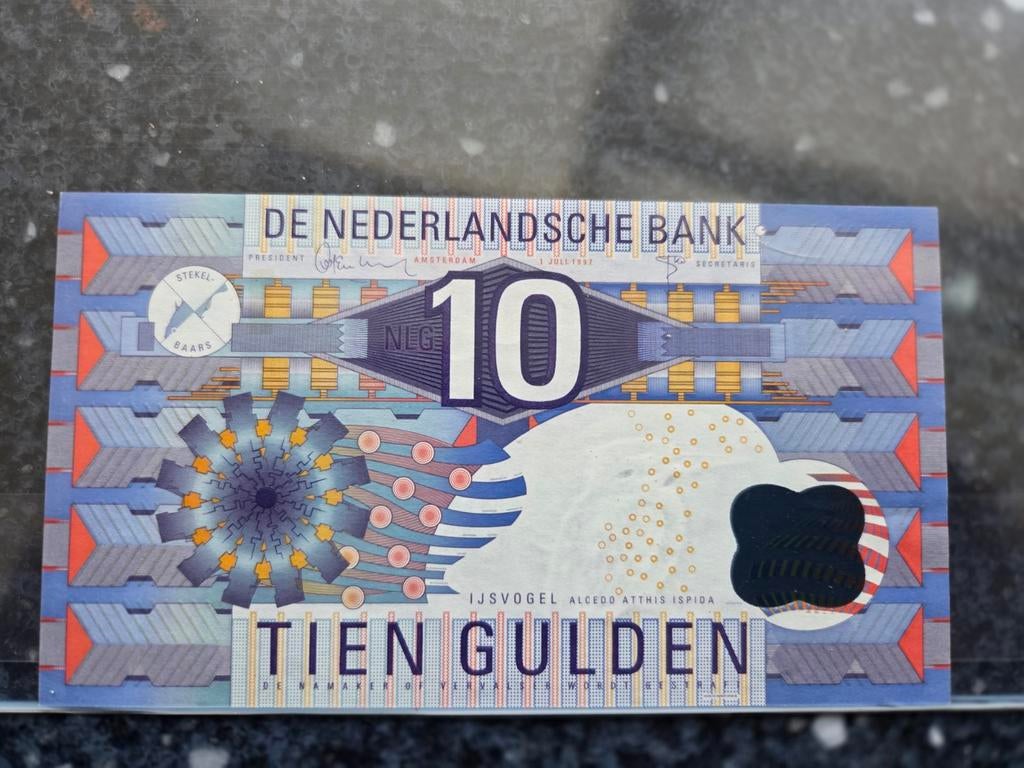 10 gulden 1997 ijsvogel, Ophalen of Verzenden, 10 gulden