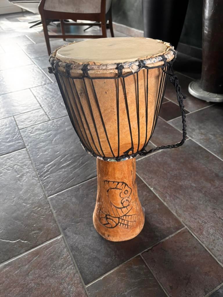 Djembe, Muziek en Instrumenten, Percussie, Ophalen, Zo goed als nieuw, Trommel