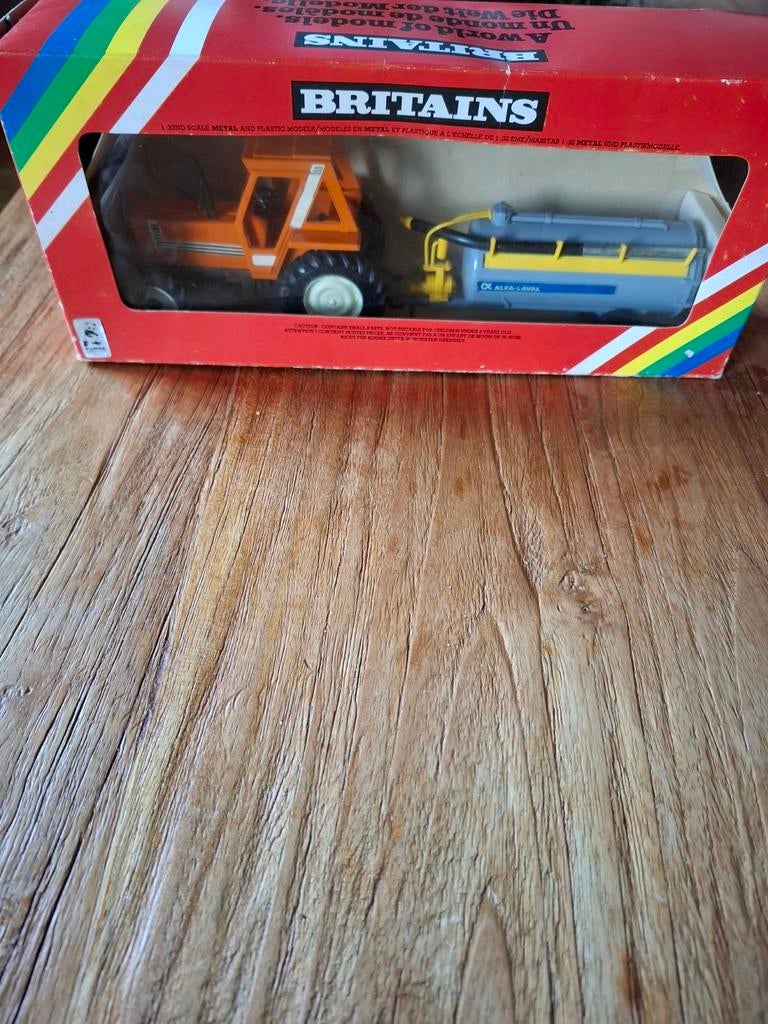 Te koop britains fiat 880 met alfa laval giertank, Ophalen of Verzenden, Overige merken