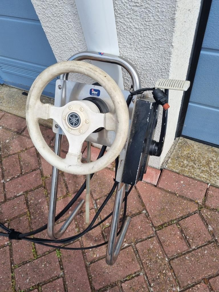 Stuurinrichting rubberboot, Watersport en Boten, Bootonderdelen, Ophalen, Gebruikt, Overige typen, Motorboot