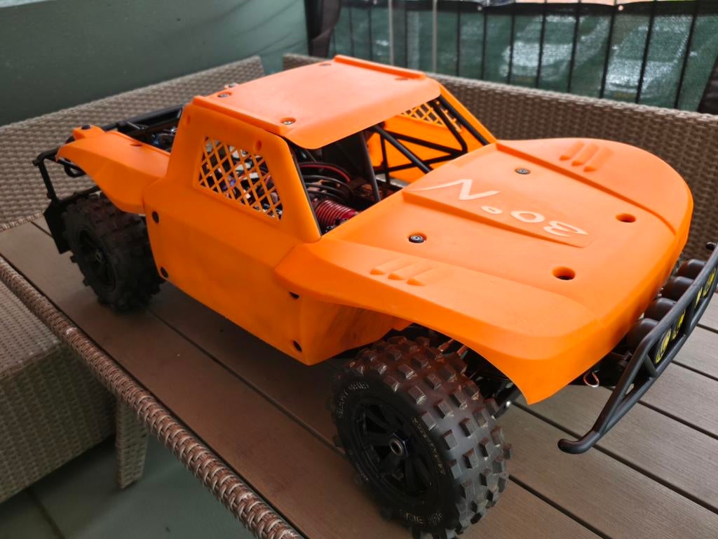 Losi 5IVE-T 2.0 8S Brushless – Hobbywing MAX6 – FG/ hpi Baja, Hobby en Vrije tijd, Modelbouw | Radiografisch | Auto's, Ophalen