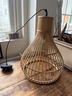 Rotan Hanglamp, Huis en Inrichting, Lampen | Hanglampen, Ophalen of Verzenden, Zo goed als nieuw, Hout, Minder dan 50 cm