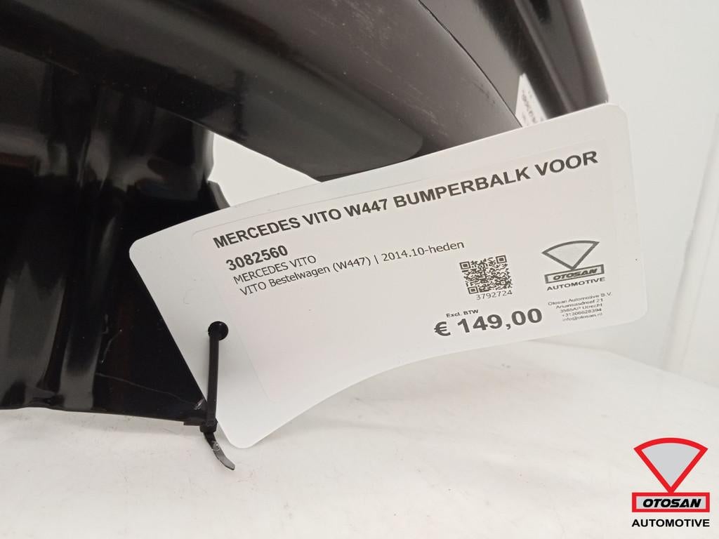 Mercedes Vito W447 Bumperbalk Balk Voor Nieuw, Mercedes-Benz AG, Mercedes-Benz, Nieuw, Ophalen of Verzenden