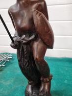 beeld jager indonesisch vintage, Ophalen of Verzenden