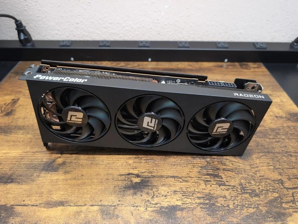 AMD Powercolor Fighter RX 7700 XT 12GB, Computers en Software, Videokaarten, Ophalen, AMD, GDDR6, PCI-Express 4