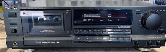 Technics cassette deck RS-B755, Ophalen of Verzenden, Enkel, Overige merken, Tiptoetsen