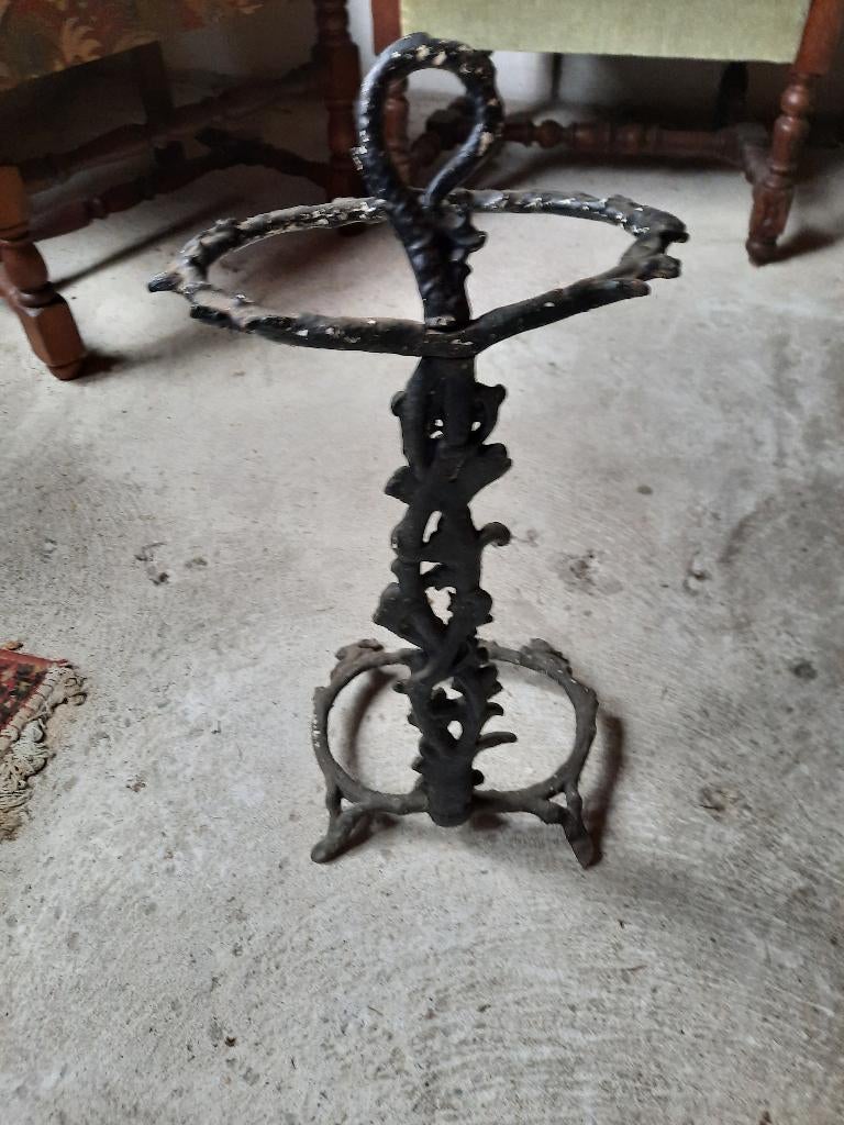 Gietijzer haard houder vintage, Ophalen, Gebruikt, Vrijstaande haard, Houthaard