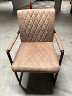 2 Zo Goed Als Nieuwe Eetkamerstoelen, Huis en Inrichting, Stoelen, Ophalen, Twee, Bruin, Zo goed als nieuw