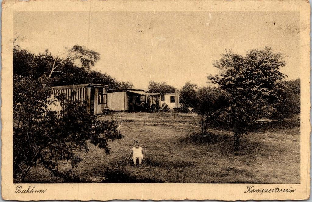 Bakkum - Kampeerterrein (1935), Verzenden, 1920 tot 1940, Gelopen, Noord-Holland