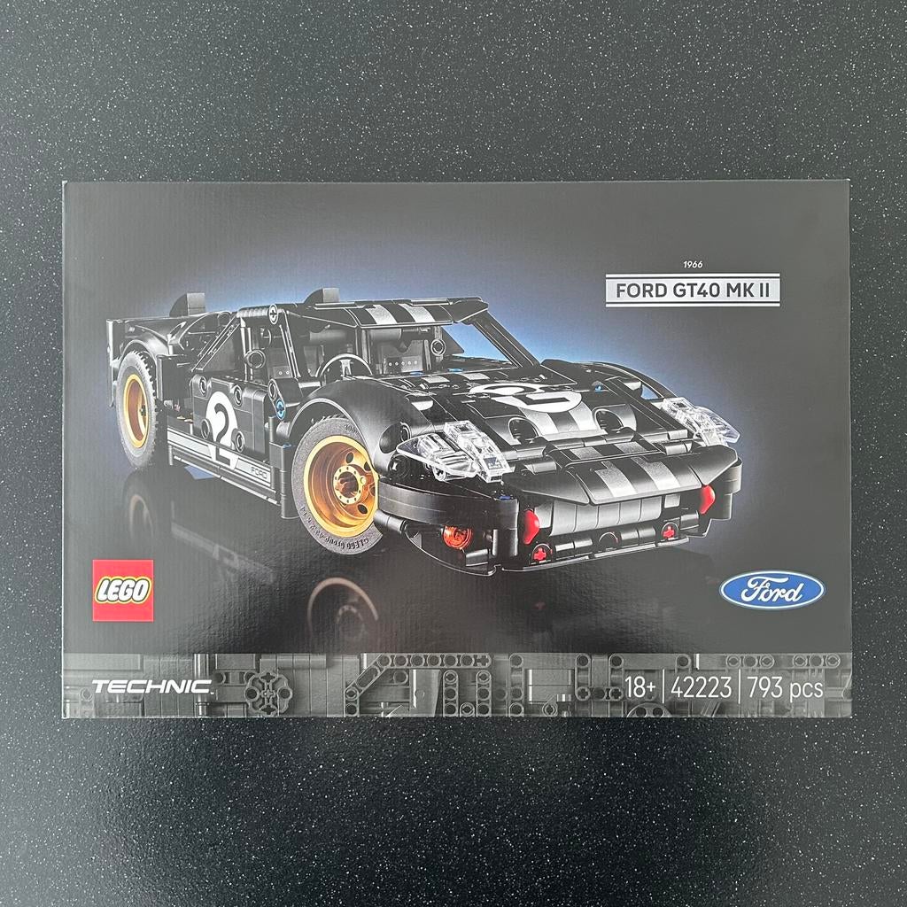 Lego 42223 Technic Ford GT40 MK II 1966 | Nieuw, Lego, Nieuw, Ophalen of Verzenden, Technic