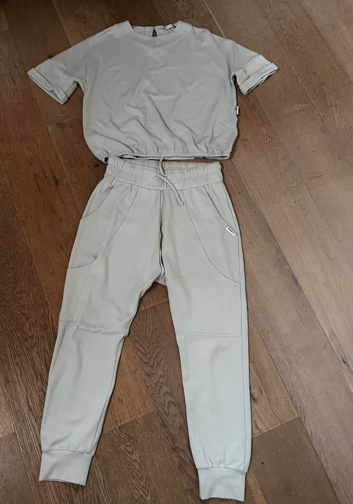 Penn&Ink jogger met bijpassend truitje, Ophalen of Verzenden, Maat 36 (S), Gedragen, Grijs