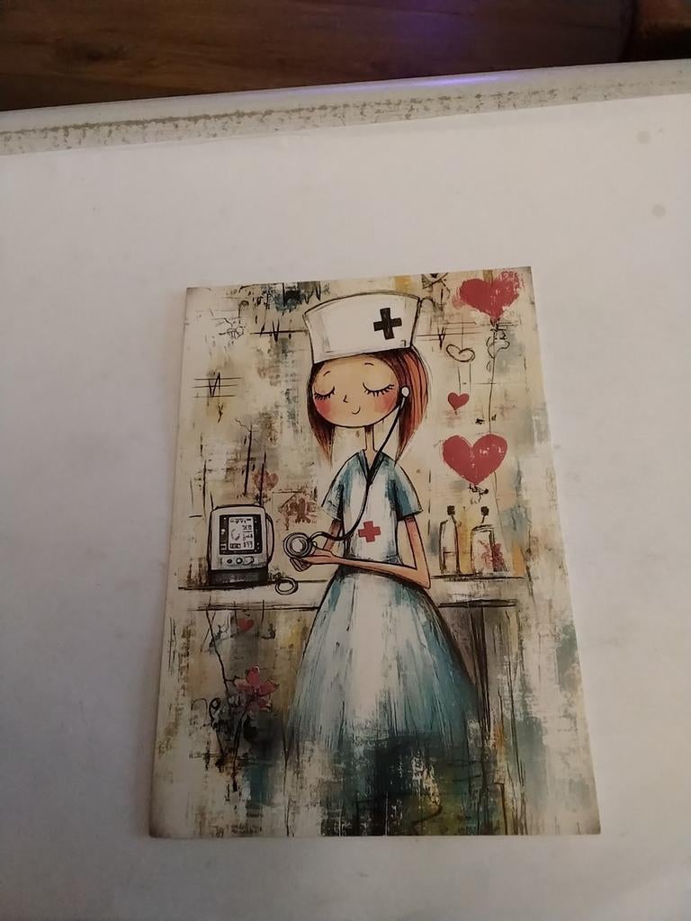 VERPLEEGSTER, Ophalen of Verzenden, Sterren en Beroemdheden