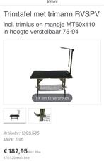 Trimarm en trimlus van een trimtafel. Nieuw, Dieren en Toebehoren, Ophalen