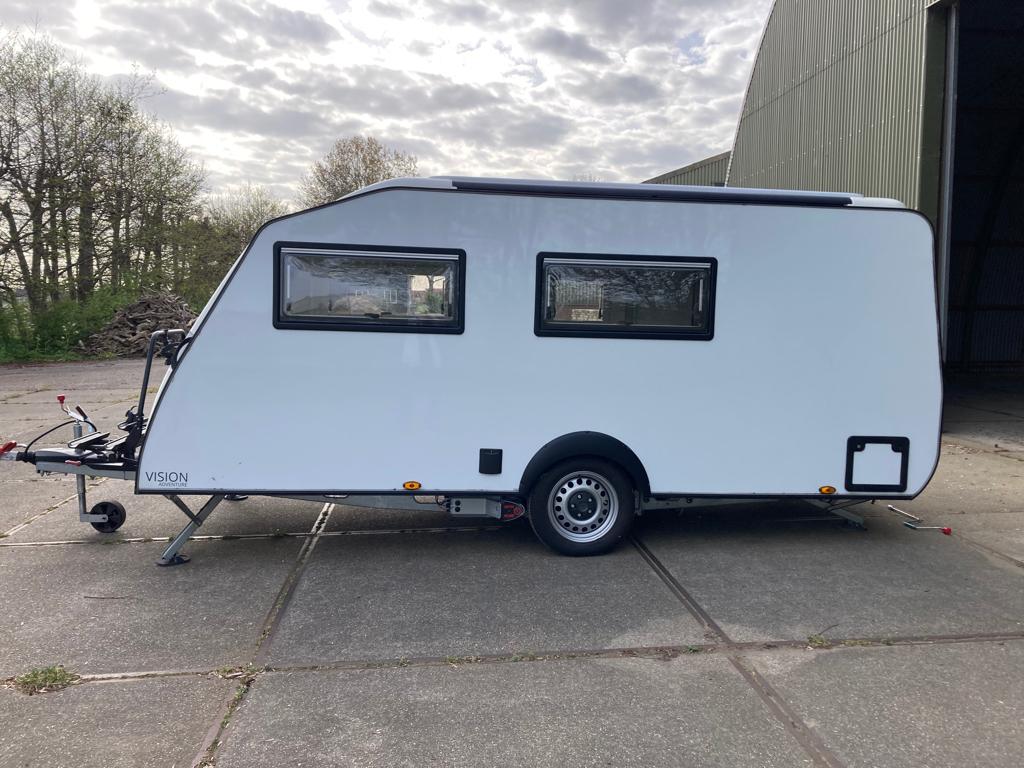 Caravan Kip Vision adventure eind 2020, Luifel, Kleine zit, 750 - 1000 kg, Particulier