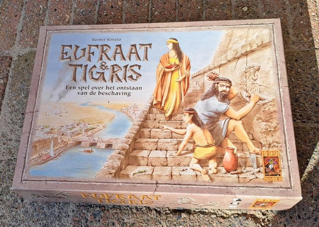 Eufraat & Tigris bordspel - Reiner Knizia (999 Games), Hobby en Vrije tijd, Gezelschapsspellen | Bordspellen, Drie of vier spelers