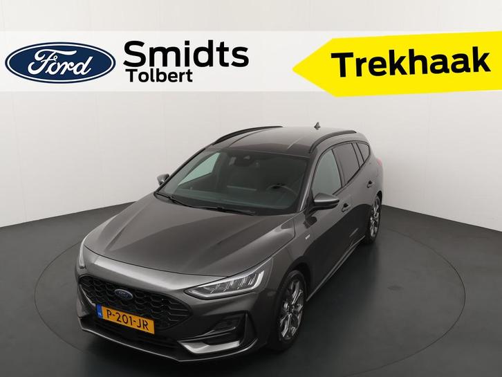 Ford FOCUS Wagon EcoBoost Hybrid 125pk ST Line | Trekhaak |, Auto's, Ford, Bedrijf, Te koop, Focus, ABS, Airbags, Airconditioning