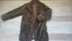 Bontjas met luipaardprint, Kleding | Dames, Ophalen of Verzenden, Gedragen, Maat 36 (S), Bruin