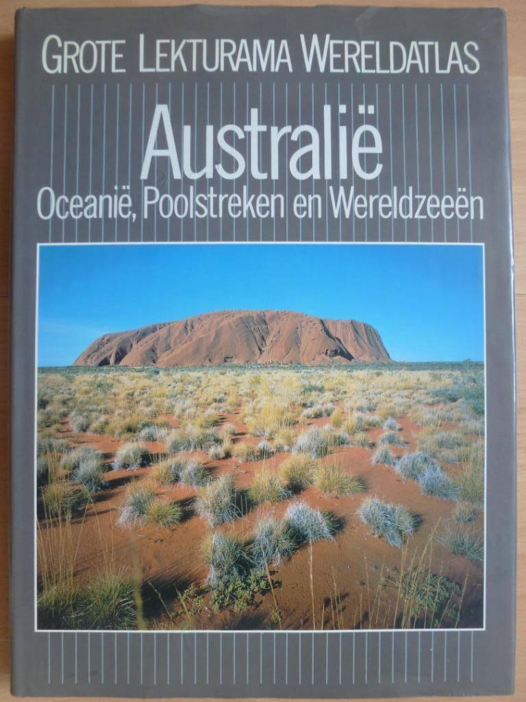Grote Lekturama Wereldatlas Australië Oceanië Poolstreken, Boeken, Atlassen en Landkaarten, Overige atlassen, Overige gebieden