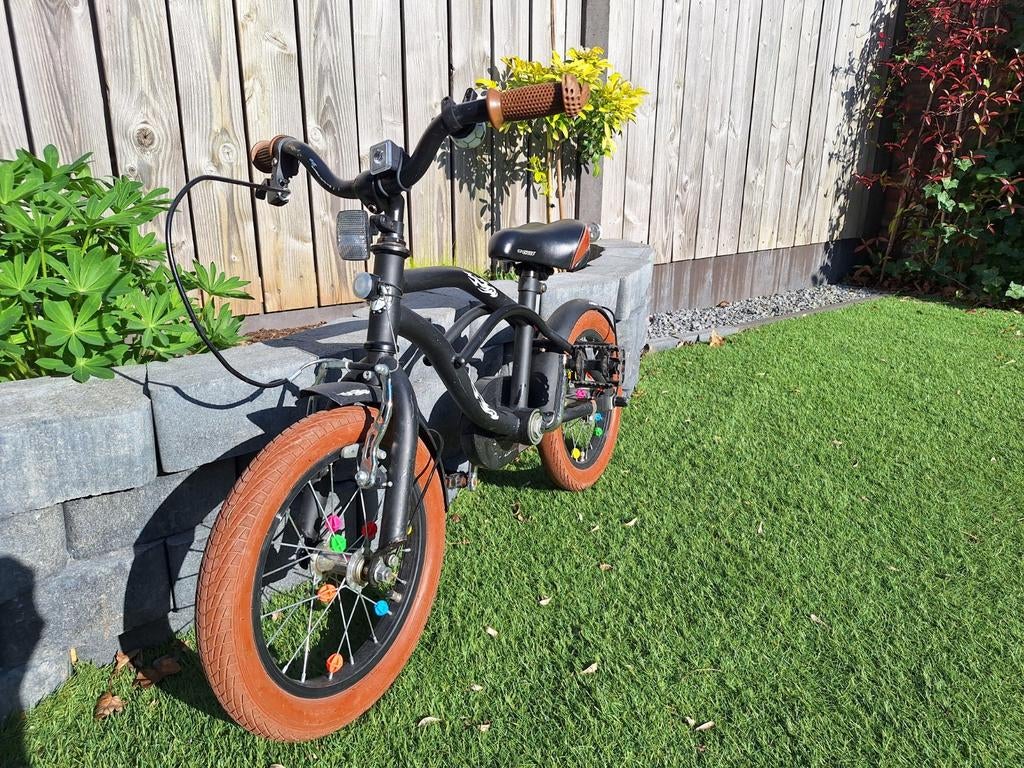 2Cycle kinderfiets 14 inch, Ophalen, Zijwieltjes, Gebruikt, Minder dan 16 inch