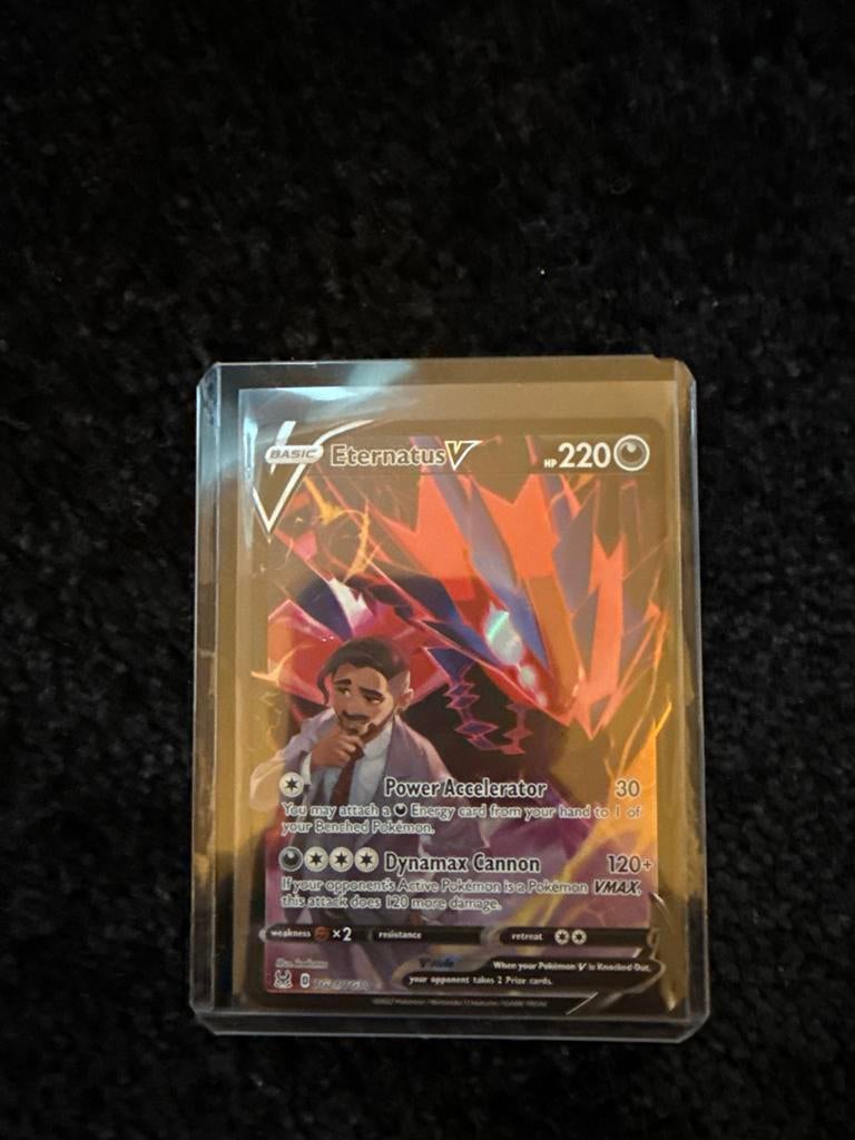 Pokémon kaart Eternatus V, Ophalen, Gebruikt, Losse kaart