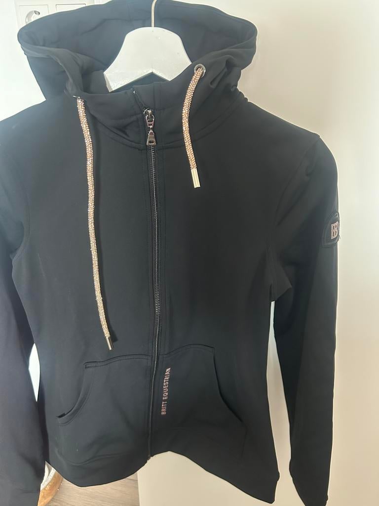Britt Equestrian vest Zwart (Mt. S), Dieren en Toebehoren, Paardrijkleding, Ophalen of Verzenden, Zo goed als nieuw, Dressuur
