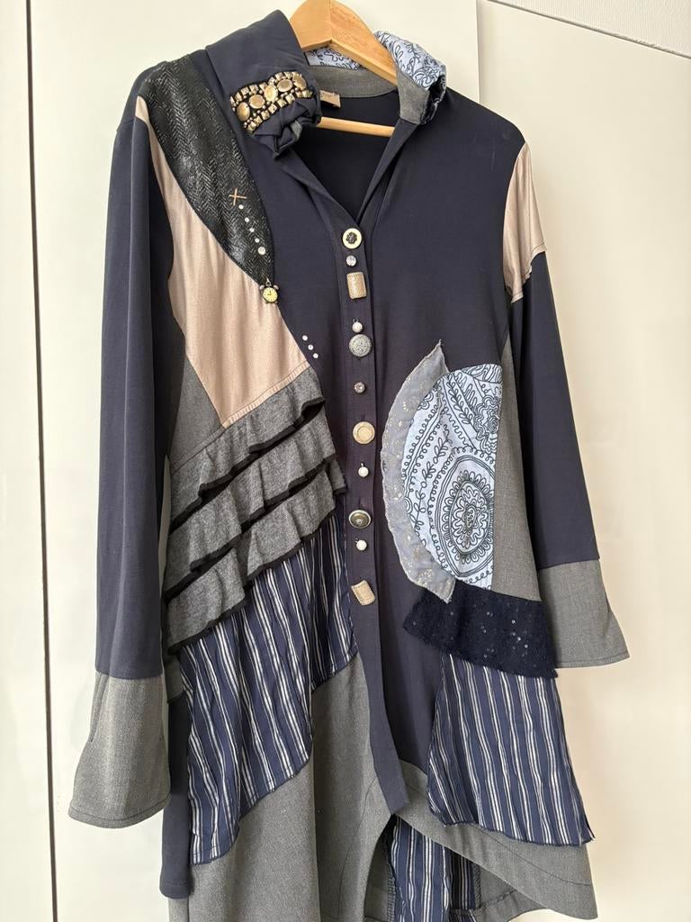 Elisa Cavaletti tuniek, maat XL, Ophalen of Verzenden, Zo goed als nieuw, Maat 46/48 (XL) of groter, Blauw