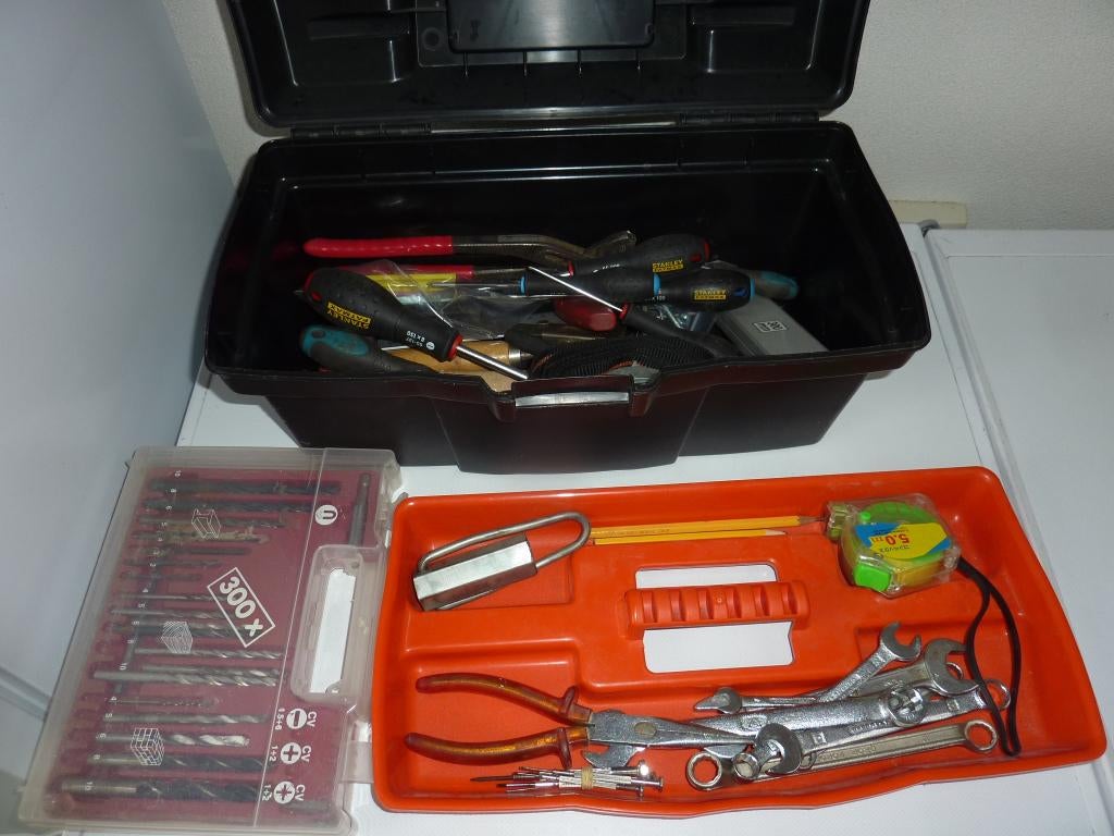 Los gereedschap in Black & Decker koffer., Ophalen of Verzenden, Gebruikt