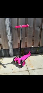 Roze kinderstep met 3 wielen, Fietsen en Brommers, Steps, Ophalen of Verzenden, Gebruikt, Gewone step