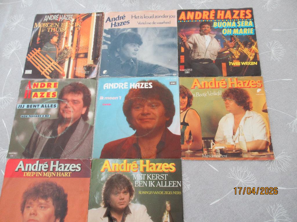 Singels   Andre Hazes, Gebruikt, 7 inch, Single, Ophalen of Verzenden