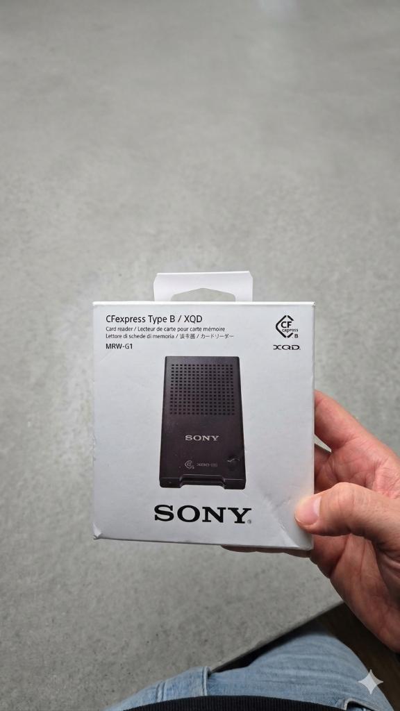 Sony XQD kaartreader, Audio, Tv en Foto, Fotografie | Geheugenkaarten, Ophalen, Videocamera, XQD, Nieuw