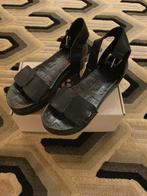 Shabbies sandalen 39, Ophalen of Verzenden, Zo goed als nieuw, Zwart, Sandalen of Muiltjes