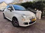 Fiat 500 C 0.9 TwinAir Turbo 500S | Cabrio | 1e Eig | Leer, Auto's, Cabriolet, Wit, 26 km/l, Particulier