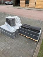 Nelskamp Top 2000 S-pan sneldekker zwart, 158 stuks, Doe-het-zelf en Verbouw, Ophalen, Steen of Klei, Zwart, Nieuw