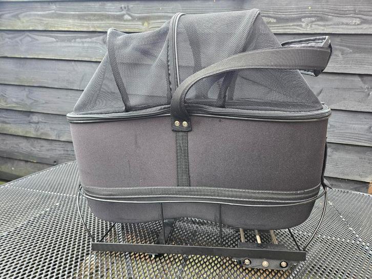 Trixie fietsmand EVA 605030cm zwart, Dieren en Toebehoren, Honden-accessoires, Zo goed als nieuw, Ophalen of Verzenden