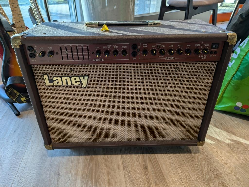 Laney ER120 Acoustic/Electric Gitaarversterker - Gebruikt, Ophalen of Verzenden, Gebruikt, Gitaar, 50 tot 100 watt